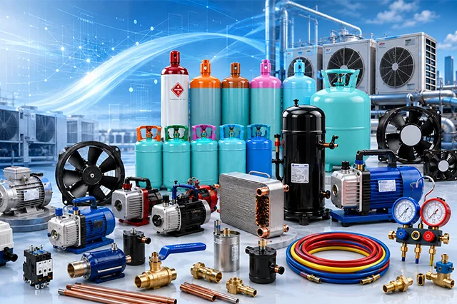 Why Quality HVAC&R Spare Parts Are Important for Long-Lasting Cooling