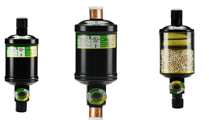 Liquid Line Filter Drier DMHSG Series (With Sight Glass)