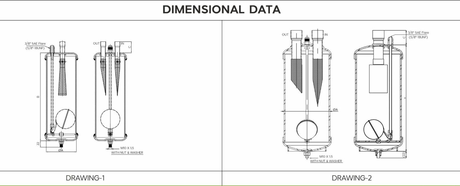 DIMENSIONAL DATA