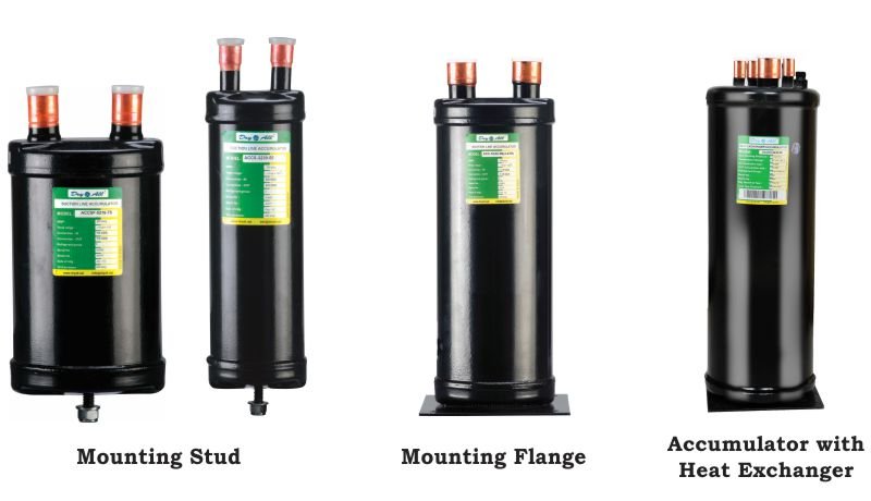 Liquid Refrigerant Receivers Vertical